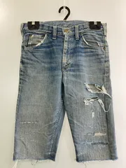 【現状渡し品】Lee リー 60-70'S LEENS DENIM PANTS デニムパンツ ハーフパンツ ボトムス カットオフ 【157-250729-AS-23-min】