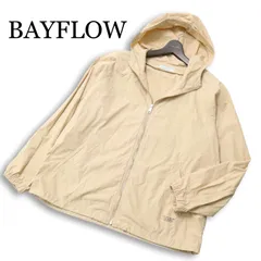 BAYFLOW ベイフロー 通年★ オーバーサイズ マウンテンパーカー フーディー ジャケット Sz.4 メンズのサムネイル