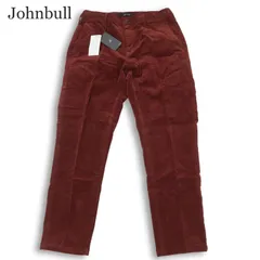 【新品 未使用】 Johnbull ジョンブル 秋冬 ストレッチ コーデュロイ★ テーパード パンツ Sz.M メンズ