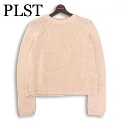 PLST プラステ 通年 ニット★ セーター プルオーバー ニット Sz.2 レディース