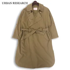 URBAN RESEARCH アーバンリサーチ 通年 襟着脱可★ トレンチ コート Sz.Free レディース