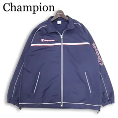 Champion チャンピオン 通年★ トラック ジャージ ブルゾン ジャケット Sz.XO メンズ 紺