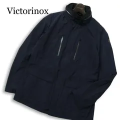 Victorinox ビクトリノックス 通年 EXPLORER JACKET★ フード収納 テクニカル ジャケット Sz.S メンズ 紺 ネイビーのサムネイル