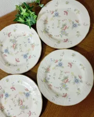 アンティーク　ミカサ　ケーキ皿　中皿　4枚セット　昭和レトロ