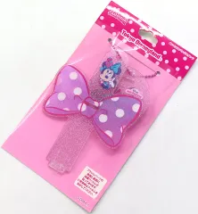 【中古】バッジ・ビンズ ミニーマウス ぬいぐるみバッジスタンド 「ディズニー・パルパルーザ “ミニーのファンダーランド”」 東京ディズニーランド限定