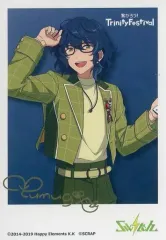 【中古】キャラカード 青葉つむぎ ブロマイド 「SCRAP×あんさんぶるスターズ!! 繋がろう! Trinity Festival」 グッズ購入特典