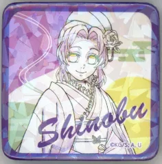 【中古】バッジ・ピンズ 胡蝶しのぶ(名前あり) 「鬼滅の刃 オーケストラコンサート ～鬼滅の奏～ 柱稽古編 / 鬼滅の宴 -柱稽古編- 原画グリッター缶バッジ」