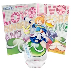 【中古】アクリルスタンド・アクリルパネル 凛＆ぷよぷよ アクリルスタンドパネル 「ラブライブ!×セガ」 ウインターキャンペーン品のサムネイル