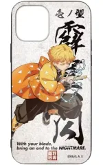 【中古】携帯ジャケット・カバー 我妻善逸 強化ガラスiPhoneケース/12・12Pro共用 「鬼滅の刃」