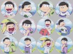 【中古】バッジ・ピンズ 全12種セット 大缶バッジ 「おそ松さんのWEBくじ第27弾『Fresh Feelings!』」 G賞