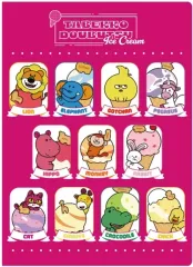 【中古】収納・携帯用アイテム 01.集合デザイン(描き起こしイラスト) プレミアムポストカードホルダー 「たべっ子どうぶつ THE MOVIE」