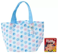 【中古】食玩 雑貨 シナモロール ミルキー＆手提げバッグ 「サンリオキャラクターズ×ミルキー」