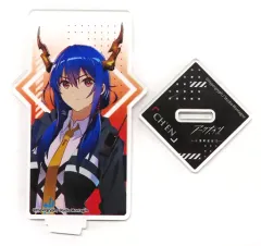 【中古】アクリルスタンド・アクリルパネル チェン アクリルスタンドフィギュア 「アークナイツ 黎明前奏/PRELUDE TO DAWN×Animax Cafe+」