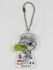 【中古】雑貨 白血球 アクリルキーホルダー 「はたらく細胞×ながた茶店」 コラボスイーツ同梱品