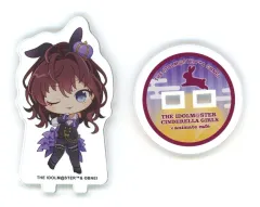 【中古】アクリルスタンド・アクリルパネル 一ノ瀬志希(ミニキャラ) 「アイドルマスター シンデレラガールズ×animatecafe トレーディングアクリルスタンド」