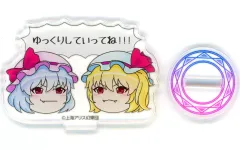 【中古】アクリルスタンド・アクリルパネル レミリア＆フランドール 「東方Project アクリルスタンド」 ダイソー・Seria限定のサムネイル
