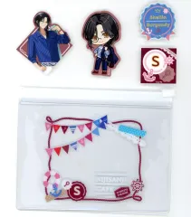 【中古】シール・ステッカー シェリン・バーガンディ ステッカーセット(マリンルックver.) 「バーチャルYouTuber にじさんじ×SWEETS PARADISE 第12弾」