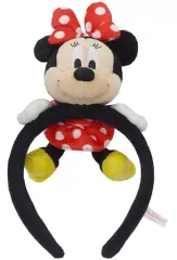 【中古】アクセサリー(非金属) ミニーマウス ぬいぐるみ付きカチューシャ 「ディズニー」 東京ディズニーリゾート限定