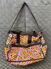 ◆LeSportsac レスポートサック ボストンバッグ フラワー