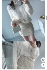 ツイード ミニスカート 新品 S