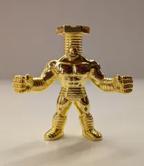 バンダイ ダイキャストキンケシ 6/キン肉マン スクリュー・キッド(金メッキver.)