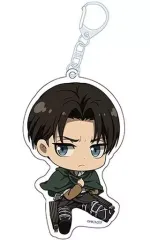 【中古】雑貨 リヴァイ ぺたん娘アクリルキーホルダー vol.1 「進撃の巨人 The Final Season」