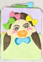 ハンドメイドフェルト名札74