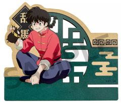 [중고] 스마트폰·모바일 스탠드(기타) A. 사오토메 란마&P 짱 목제 스마트폰 스탠드 [란마 1/2]