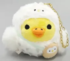 【中古】雑貨 キイロイトリ(ふくろう) ぶらさげぬいぐるみ 「リラックマ」 リラックマストア池袋サンシャインシティ店限定