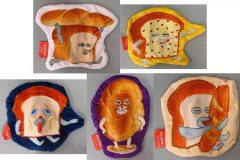 【中古】バッグ 全5種セット 「パンどろぼう ダイカットポーチ」