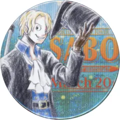 【中古】バッジ・ピンズ サボ バースデイ缶バッジ(2020) 「東京ワンピースタワー」 麦わらストア限定