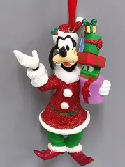 【中古】置物・装飾品 グーフィー(サンタ) クリスマスオーナメント 「ディズニークリスマス2012」 ディズニーストア限定