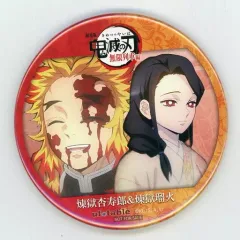 【中古】バッジ・ピンズ 煉獄杏寿郎＆煉獄瑠火 コンビ缶バッジ 「劇場版 鬼滅の刃 無限列車編」 ufotableポイント交換景品