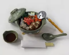【中古】食玩 トレーディングフィギュア 5.寄せ鍋 「ぷちサンプルシリーズ 満喫 和食処」 
