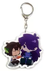 【中古】雑貨 小黒(シャオヘイ)＆風息(フーシー) デフォルメイラストアクリルチャーム 「羅小黒戦記～ぼくが選ぶ未来～」 劇場グッズ