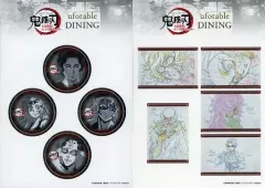 【中古】シール・ステッカー 集合(上弦の鬼) ステッカーセットA(2枚組) 「ワールドツアー上映 鬼滅の刃 上弦集結、そして刀鍛冶の里へ×ufotable DINING」 お楽しみくじ景品