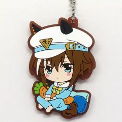 [중고] 열쇠 고리 슈발그란 [말 딸 프리티 더비 Season 3 클리어 고무 마스코트 ~ Relax time ~] 반다이 남 코어 뮤즈먼트 한정