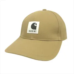 25aw サカイ sacai カーハート ダック キャップ Carhartt WIP Duck Cap 帽子 6パネル ワーク 25-00996S ベージュ メンズ レディース