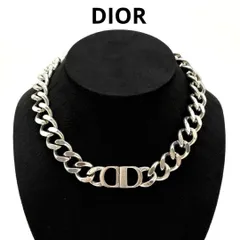 ディオール CD ICON チェーンネックレス シルバー 喜平 美品 正規品 DIOR ネックレス ブランド チェーンリンク人気 メンズ レディース 希少
