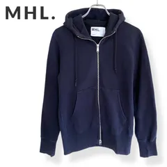 MHL. エムエイチエル ダークネイビー メンズ トップス パーカー 長袖 スポーツ カジュアル ユニセックス【Mサイズ】969KZのサムネイル