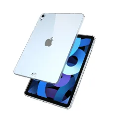 Asgens iPad Air 11インチ 2025年/2024年(M3/M2)モデル対応 クリアケース - 最新 超薄型 軽量 ソフトTPUシリコーン製 衝撃吸収 保護カバー