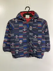 【中古】  キッズ PATAGONIA パタゴニア 61371FA17 KIDS REVERSIBLE DOWN JACKET リバーシブル ダウンジャケット アウター  【174-240403-AB-15-MIN】