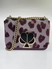 【中古】【レディース】 Kate Spade ケイトスペード ツイストロック ショルダーバッグ ヒョウ柄 レディース バッグ   【188-241117-em-01-MIN】