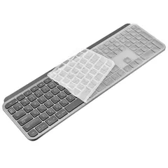 【とても柔らかくて薄い】 MX Keys/MX Keys S/Craft 専用 シリコン キーボードカバー 日本語JIS配列 - 超薄型 保護 フィルム 防水 防塵 コーン素材 独占的な素材