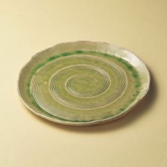 田中 大喜さん作 灰釉輪花銅鑼皿 - メルカリ