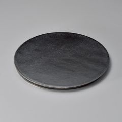 サステナブル 杉皮ブラック 深皿スクープ(26cm)＆カトラリーセット