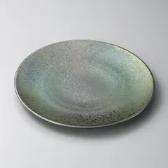 黒彩３０㎝丸皿