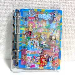 ブルーイ　シール帳　シャカシャカバインダー　リフィル付き　シェイカーシール帳