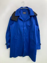 Blue Work ステンカラーコート XL ブルー