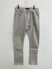 SUPERFINE デニムパンツ 28 グレー